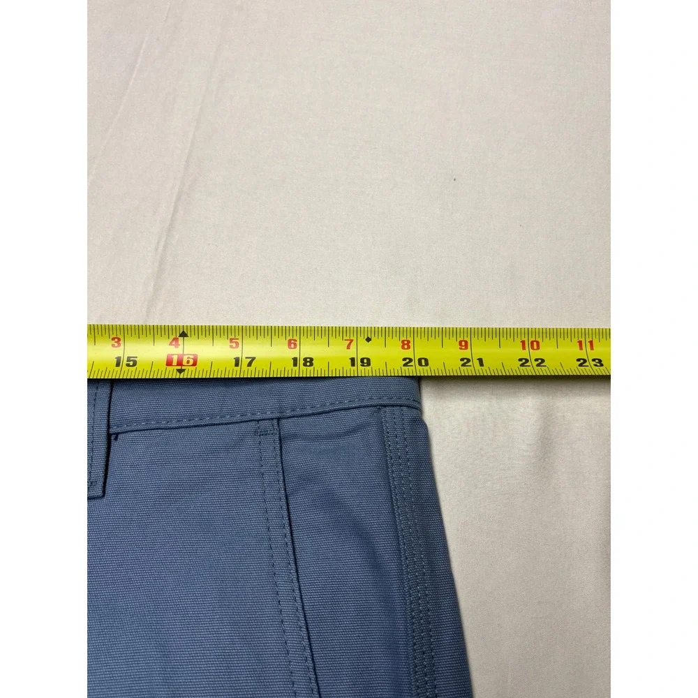 Edgevale North Coast Pants Mens W38 L36 Blue Gray Cotton Canvas Made USA Chino‎